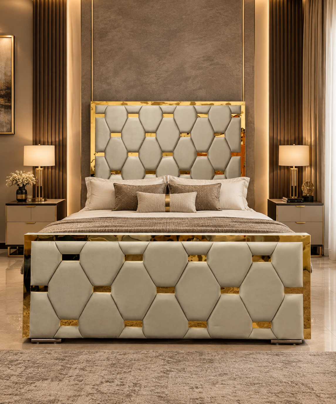 Hilton bed